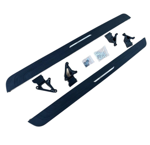 LRC4602 - Pair of Black Side Steps for Range Rover L460 and Range Rover Sport L461 - Comes Complete With All Fittings LRC4602 - Pair of Black Side Steps for Range Rover L460 and Range Rover Sport L461 - Comes Complete With All Fittings
