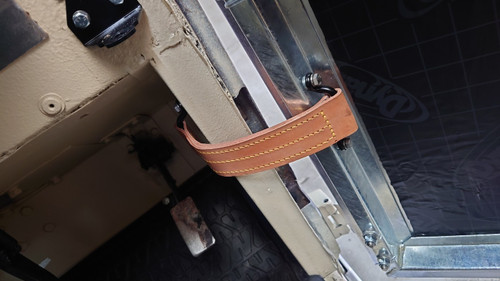 LRC10503 - Pair of Tan Leather Check Straps for Series Doors by Boulder Ridge LRC10503 - Pair of Tan Leather Check Straps for Series Doors by Boulder Ridge