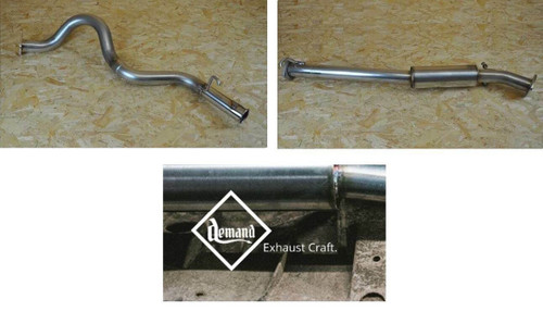 LRC10562 - Demand Exhaust System for Land Rover Defender 130 - TD5, 2.2 & 2.4 TDCi Puma with Sport Centre Silencer and 2.5" Rear Pipe