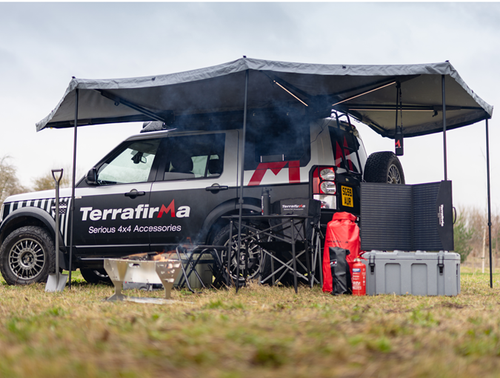 TF1714 - Terrafirma 2.0M 5 Section 270 Deg Terradactyl 2/5 LED Awning