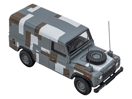 DA5356 - Defender Berlin Scheme / Military Colours 1:76 Diecast Model