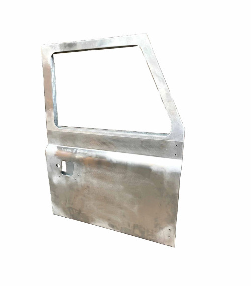 LR8702O/S - R/H Lift Up Handle Front Door - Galvanised Frame Aluminium Skin - Defender 1984-1986