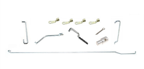 JWP5021 - Front Push Button Door Full Link Rod Kit - Right Hand - Land Rover Defender 1983-2016