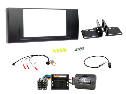 CTKLR04 - Double DIN Radio Installation Kit - L322 Range Rover 2002-2005