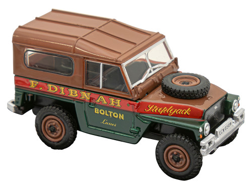 DA5384 - Land Rover Lightweight - Hard Top / Fred Dibnah decals Diecast 1:76 Scale Model