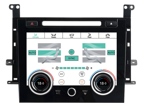DA5339 - 9" Touchscreen Climate Control Upgrade Panel - Range Rover Sport - 2014 - 2017 - with CD slot