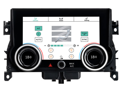 DA5341 - 7" Touchscreen Climate Control Upgrade Panel - Range Rover Evoque - 2012 - 2018