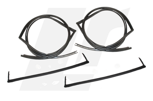 LRC10996 - Defender Front Door Seal Kit - Right and Left Hand Seals - Includes Upgraded Sill Seal - fits from 1983 to 2016 Land Rover Defenders