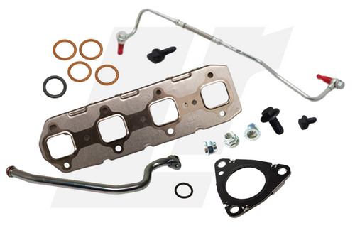 LRC11016 - Turbo Oil Feed and Return Hose Repair Kit - AJ200 2.0 Diesel Ingenium Engine - Land Rover Discovery Sport & Range Rover Evoque