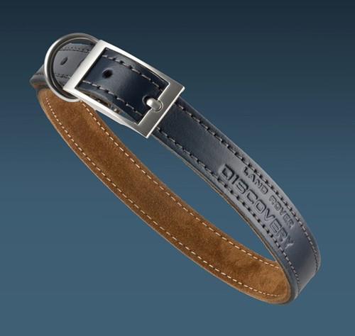 YMPT100NV - Land Rover Discovery Leather Dog Collar - Genuine Land Rover
