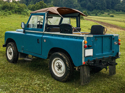 DA5464 - Bikini Hood - Sand - Defender 90 & 110 - For vehicles with the round header rail