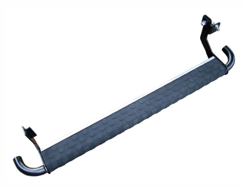 DA4101 - Side Steps With Black Rubber Matting Top For Defender 90 - By Britpart - Comes as a Pair DA4101 - Side Steps With Black Rubber Matting Top For Defender 90 - By Britpart - Comes as a Pair