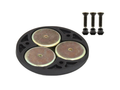 RAP-339 - RAM Triple Magnetic 2.5" Round Base Adapter