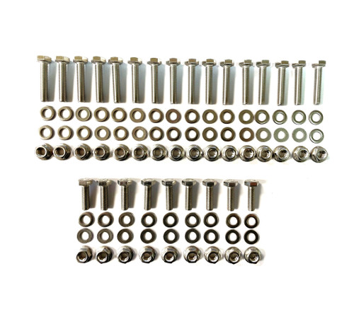 BKSBSS1 - Stainless Steel Fixing Kit for Seat Box on Land Rover Series and Defender - By DDS