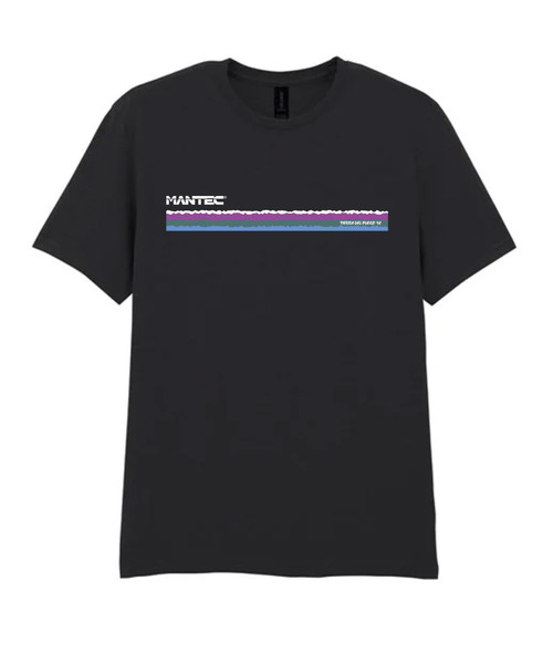 LRC0500 - Mantec Branded Short Sleeve T-Shirt - In Black or Yellow - Tierra Del Fuego