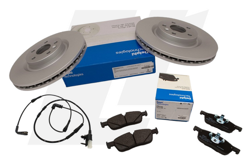 LRC11212 - Front Brake Kit for Discovery Sport with 17" Discs - includes Delphi  Brake Discs and Pads