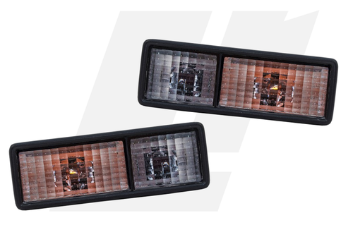 LRC11226 - Discovery 1 Clear Indicator Rear Set - Lower Left & Right Lamps - (1989-1998)
