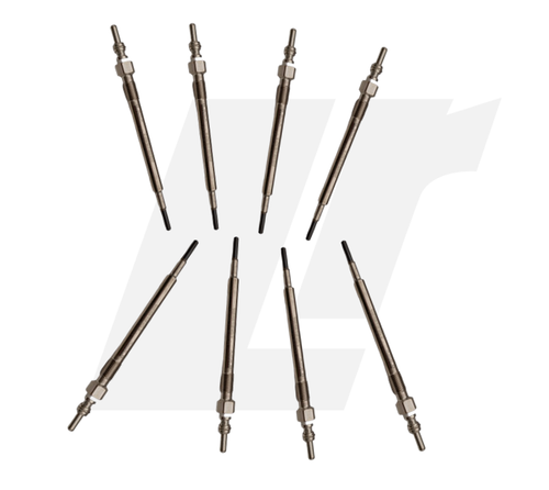 LRC11228 - Set of 8 Glow Plugs for 4.4 TDV8 - Range Rover L322 & L405, Range Rover Sport L494 - Genuine Land Rover option available