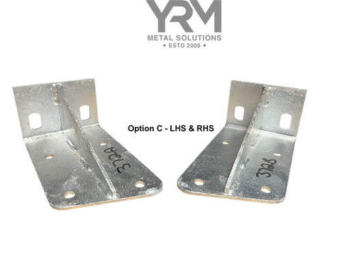 YRM372 - HDG Rear Lower Outer Body Mounting Bracket – Land Rover Defender 110 Hi-Cap