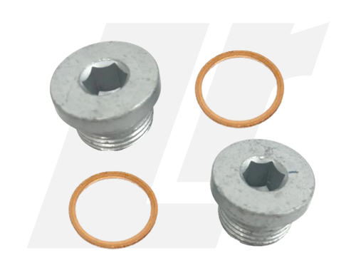 LRC11246 - Transfer Case Drain Plug and Sealing Ring Twin Pack - Discovery 4, Discovery 5, Range Rover L405, Range Rover Sport L494 and Defender L663 - Genuine Land Rover