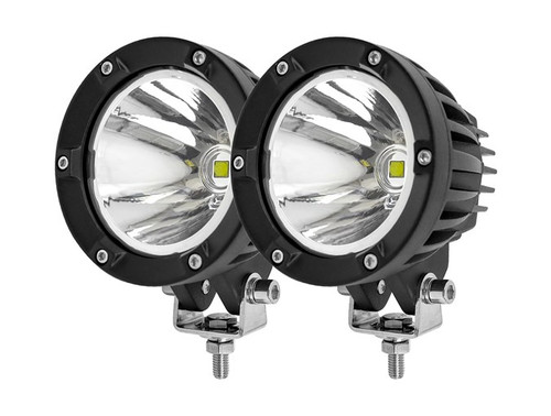 TF7703  - 4" LED Headlights - Round - Supplied as a Pair - by Terafirma