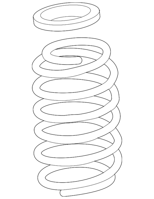 LR034085 - KIT - SUSPENSION SPRING AND PAD