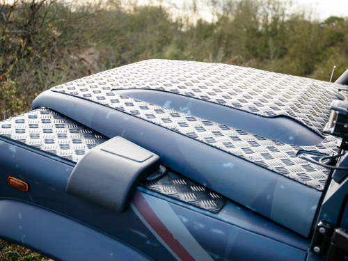 LR104SCN/S - Left Hand Snow Cowl for Land Rover Defender (RHD Vehicles) - Wing Top Air Intake
