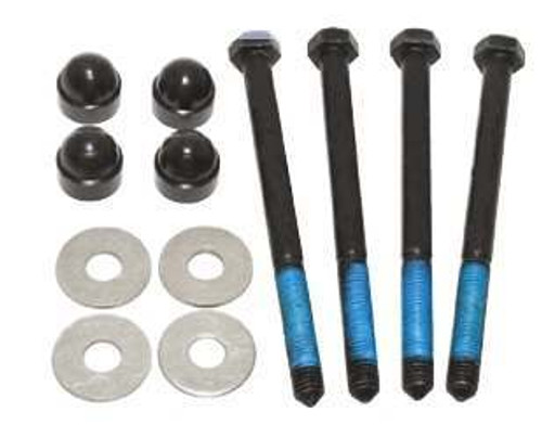DA1268 - Defender Front Bumper Fitting Kit - Set of Four Bolts, Washers and Black Caps DA1268 - Defender Front Bumper Fitting Kit - Set of Four Bolts, Washers and Black Caps