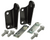 DA2498 - Zinc Plated-Tailboard Hinge Bracket Kit for Land Rover Defender and Series Land Rover