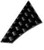 LR158BN/S - Near Side Safari Rear Defender Lower Quarter in Chequer Plate (Black)