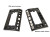 YUD000310PMA - Insert for Switch Facia on Land Rover Defender Dash - Fits 2002-2006 - by MUD UK