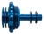 DA8894 - Defender Aluminium Power Steering Cap - Anodised Blue Aluminium - With Cooling Fins for Extreme Off-Road and Racing Conditions