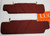 LRC34029 - Defender Sun Visor Kit - Burgundy Leather with Black Stitch by Lucari - Comes as a Pair