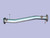 DA4371 - Defender Exhaust Silencer Replacement Pipe in Stainless Steel - For Puma 90