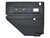 TF2481 - 2nd Row Door Card for Defender up to 2007 - LHS - Manual Window - Black - By Terrafirma