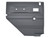 TF2483 - 2nd Row Door Card for Defender up to 2007 - LHS - Manual Window - Dark Grey - By Terrafirma
