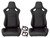 DA2827 - Pair of Heated Sports Seats For Land Rover Defender - Come in Black (Requires Mounting Kit DA2778)