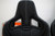 LRI1103 - Pair of Full Leather RECARO Front Seats with Tip Up Bases for LAND ROVER DEFENDER
