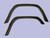 DA2364 - Off Road Wheel Arch Kit For 3 Door - By Britpart - For Discovery 1 or Range Rover Classic