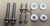 YRM1061 - Stainless Steel SVX Centre Grille Panel Fixing Kit - For Land Rover Defender with SVX Grille - By YRM Metal