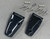 LRC1152B - Pair of Bonnet Hinges for Land Rover Defender in Black Polished Finish 