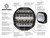 DA3729 - Sentinel 9" Standard LED Lamp - Slim Mount - by Lazer