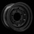 LRC5021 - Steel Modular Wheel in Black - 16" x 8" ET0 - Will Fit Defender, Discovery 1 and Range Rover Classic (Zero Off Set)