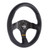 M11102632812R - Defender Momo Team 280mm Steering Wheel In Black Leather