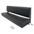 EXT006 - Three Man Bench Seat with Black Frame - By Exmoor Trim - Includes Brackets and Fixings - In Multiple Trim Options