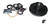 LRC2779 - Front or Rear Wheel Bearing and Hub Kit - Fits Land Rover Defender from 1994 to 2016