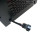 A pair of slots in the rear back-plate provide an entry point for routing the wiring loom into the locker.