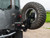 TF059 - Single Arm Spare Wheel Carrier - Chassis Mounted - Defender 90, 110 & 130 - by Terrafirma