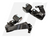 LRC11108 - Left and Right Front Seatbelt Set - Land Rover Defender 2001-2006 (Three Bolt 'L' Bracket)