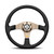 VTUNERANT35R - MOMO Tuner steering wheel - 350mm Black Leather Rim with Anthracite Aluminium Spokes IN STOCK FOR IMMEDIATE SHIPPING